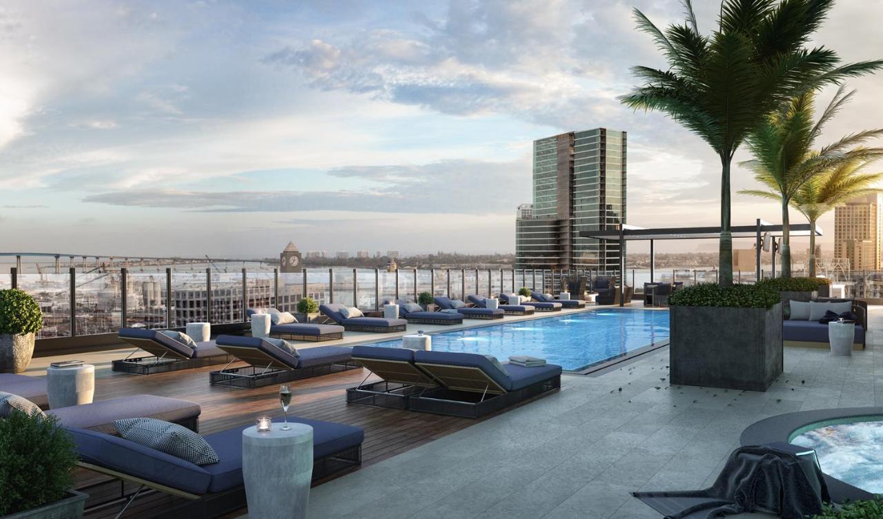 Luxury Designer Suite With Rooftop Pool, Gym San Diego Luaran gambar